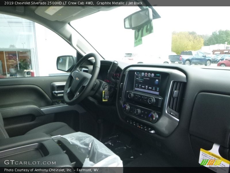 Graphite Metallic / Jet Black 2019 Chevrolet Silverado 2500HD LT Crew Cab 4WD