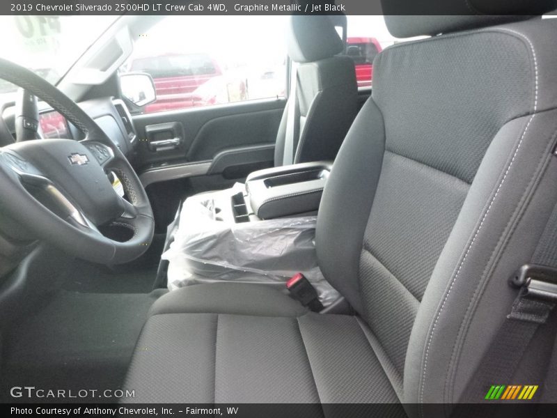 Graphite Metallic / Jet Black 2019 Chevrolet Silverado 2500HD LT Crew Cab 4WD
