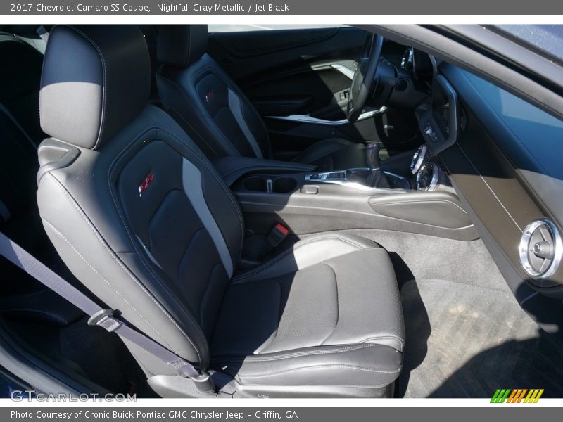 Nightfall Gray Metallic / Jet Black 2017 Chevrolet Camaro SS Coupe