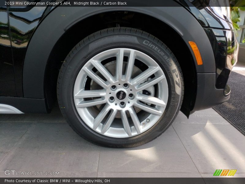 Midnight Black / Carbon Black 2019 Mini Countryman Cooper S All4