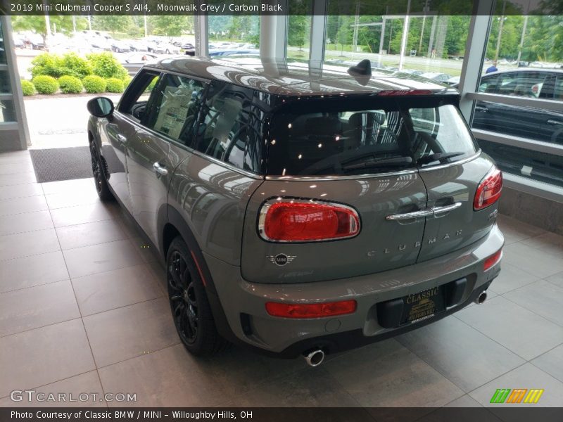 Moonwalk Grey / Carbon Black 2019 Mini Clubman Cooper S All4