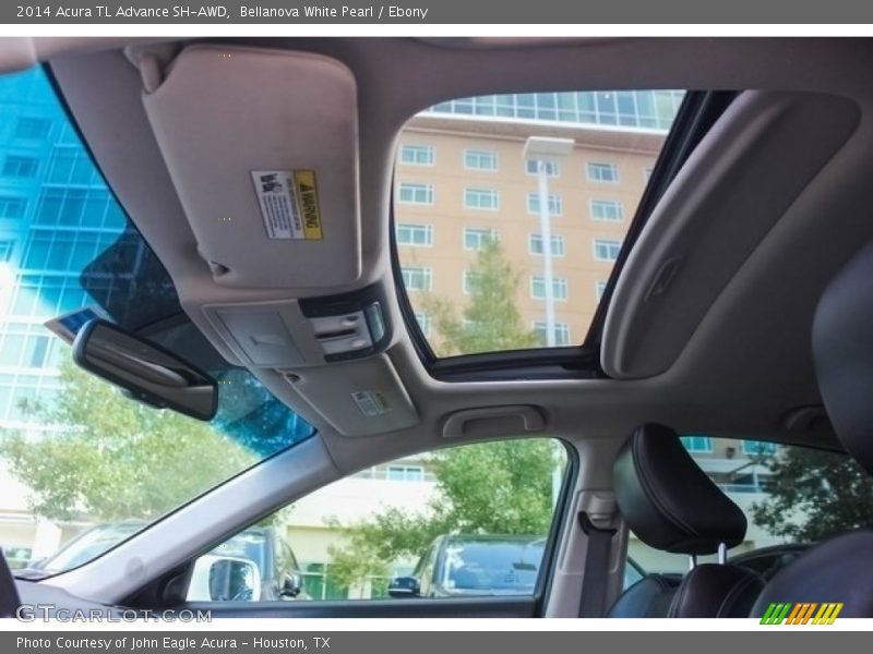 Bellanova White Pearl / Ebony 2014 Acura TL Advance SH-AWD