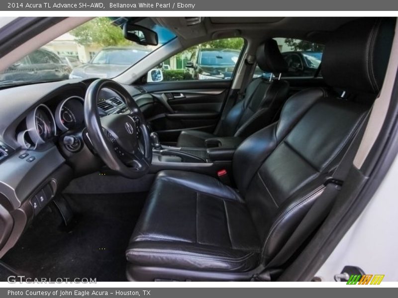 Bellanova White Pearl / Ebony 2014 Acura TL Advance SH-AWD