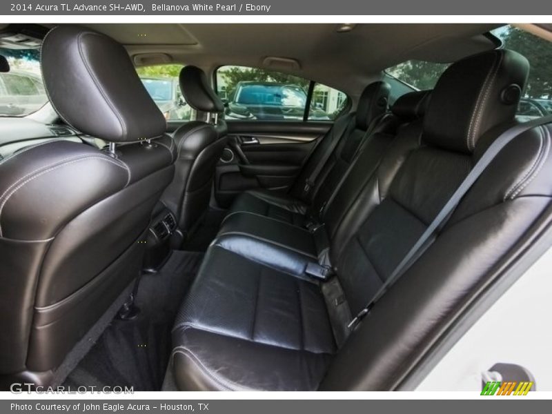Bellanova White Pearl / Ebony 2014 Acura TL Advance SH-AWD