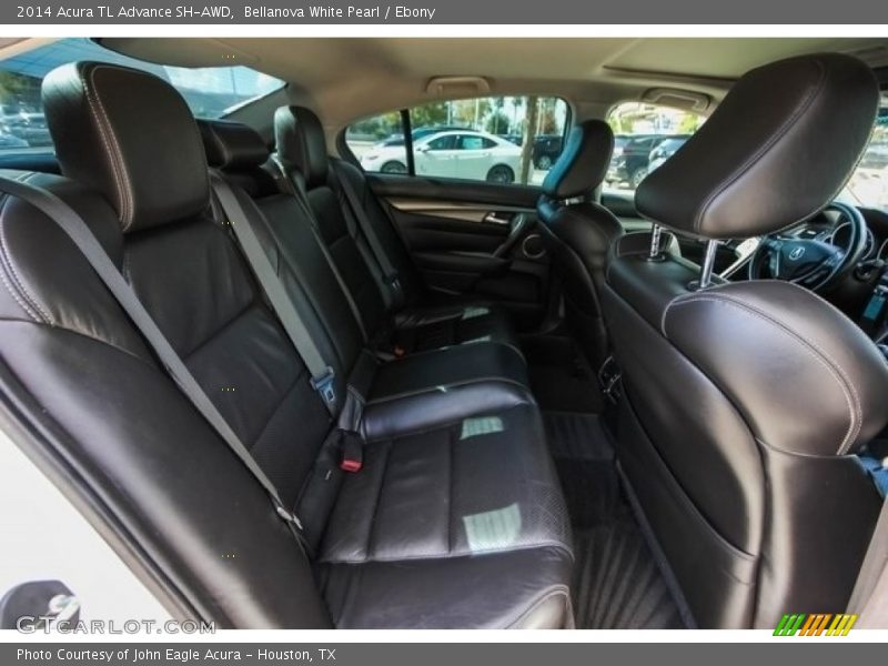 Bellanova White Pearl / Ebony 2014 Acura TL Advance SH-AWD