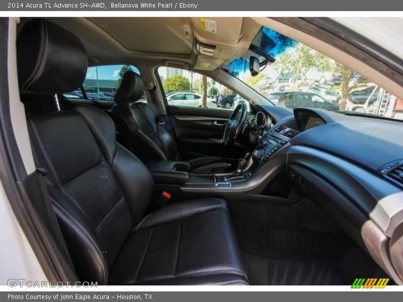 Bellanova White Pearl / Ebony 2014 Acura TL Advance SH-AWD