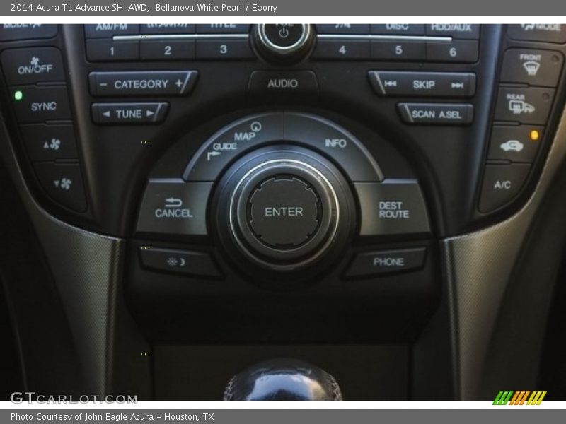 Bellanova White Pearl / Ebony 2014 Acura TL Advance SH-AWD