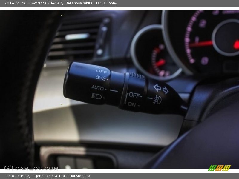 Bellanova White Pearl / Ebony 2014 Acura TL Advance SH-AWD