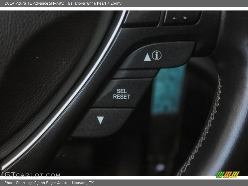 Bellanova White Pearl / Ebony 2014 Acura TL Advance SH-AWD