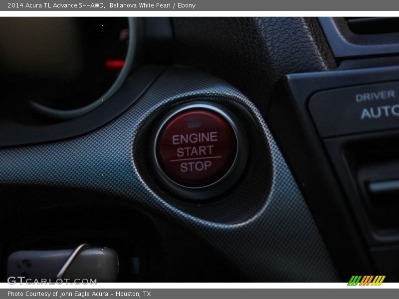 Bellanova White Pearl / Ebony 2014 Acura TL Advance SH-AWD