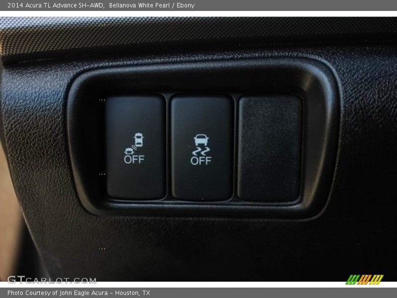 Bellanova White Pearl / Ebony 2014 Acura TL Advance SH-AWD
