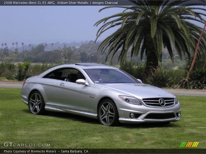 Iridium Silver Metallic / designo Charcoal 2008 Mercedes-Benz CL 63 AMG