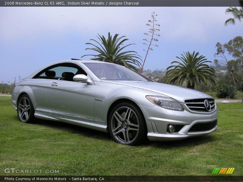 Iridium Silver Metallic / designo Charcoal 2008 Mercedes-Benz CL 63 AMG