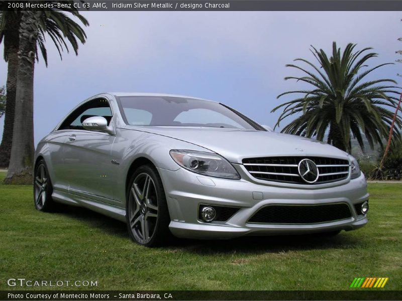 Iridium Silver Metallic / designo Charcoal 2008 Mercedes-Benz CL 63 AMG