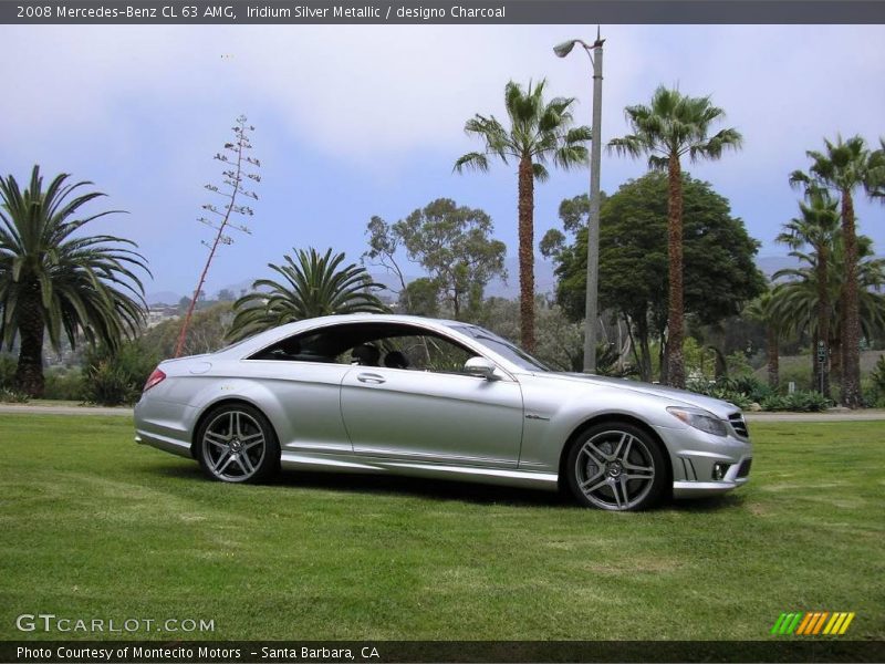 Iridium Silver Metallic / designo Charcoal 2008 Mercedes-Benz CL 63 AMG