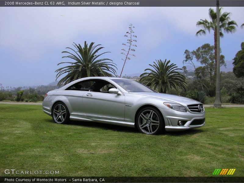 Iridium Silver Metallic / designo Charcoal 2008 Mercedes-Benz CL 63 AMG