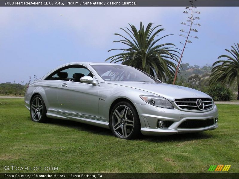 Iridium Silver Metallic / designo Charcoal 2008 Mercedes-Benz CL 63 AMG