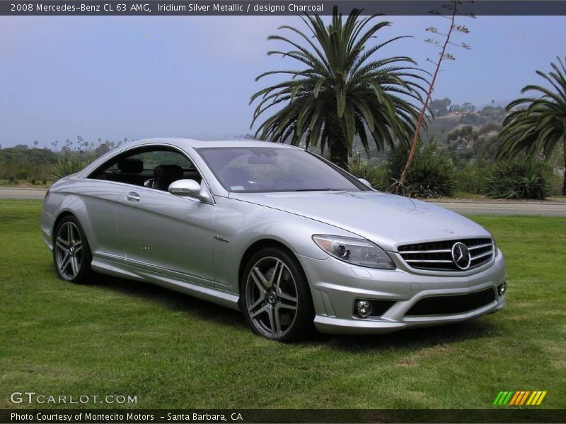 Iridium Silver Metallic / designo Charcoal 2008 Mercedes-Benz CL 63 AMG