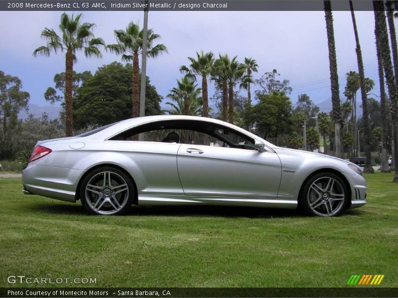 Iridium Silver Metallic / designo Charcoal 2008 Mercedes-Benz CL 63 AMG