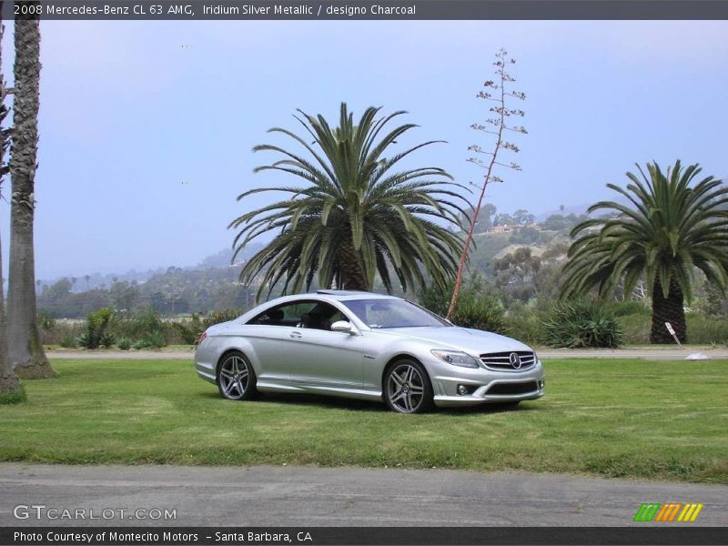 Iridium Silver Metallic / designo Charcoal 2008 Mercedes-Benz CL 63 AMG