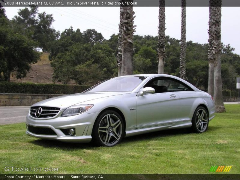 Iridium Silver Metallic / designo Charcoal 2008 Mercedes-Benz CL 63 AMG