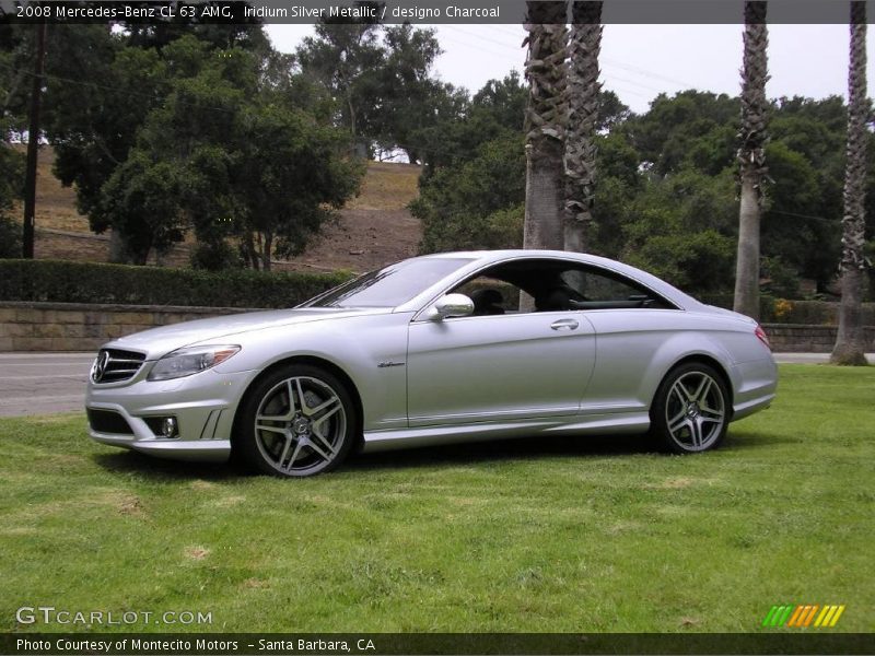 Iridium Silver Metallic / designo Charcoal 2008 Mercedes-Benz CL 63 AMG