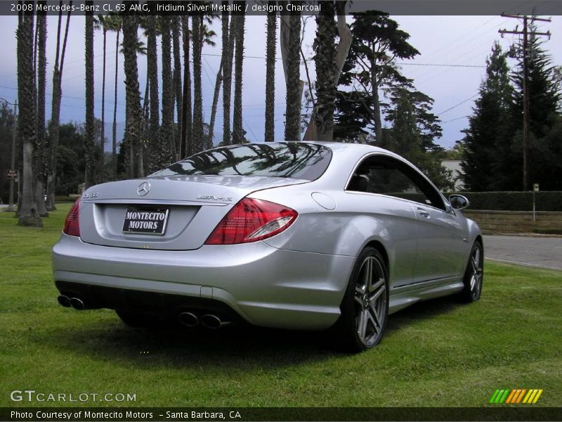 Iridium Silver Metallic / designo Charcoal 2008 Mercedes-Benz CL 63 AMG