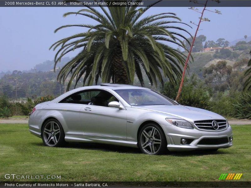 Iridium Silver Metallic / designo Charcoal 2008 Mercedes-Benz CL 63 AMG