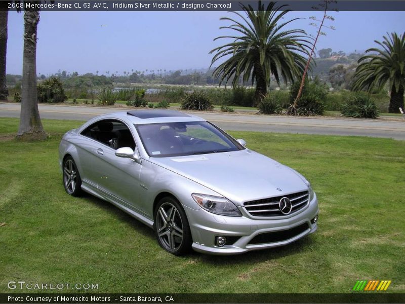 Iridium Silver Metallic / designo Charcoal 2008 Mercedes-Benz CL 63 AMG