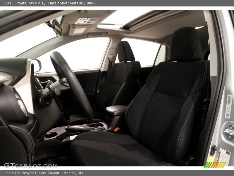 Classic Silver Metallic / Black 2015 Toyota RAV4 XLE
