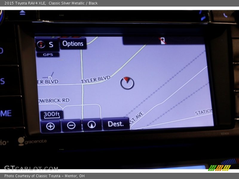 Classic Silver Metallic / Black 2015 Toyota RAV4 XLE