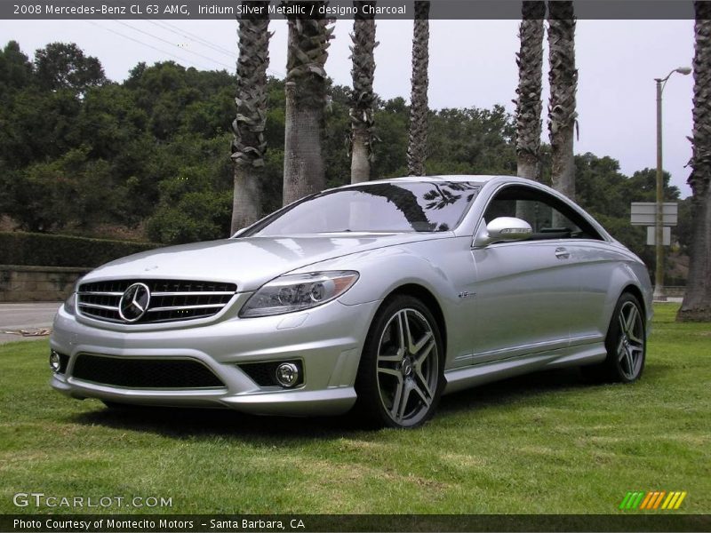 Iridium Silver Metallic / designo Charcoal 2008 Mercedes-Benz CL 63 AMG