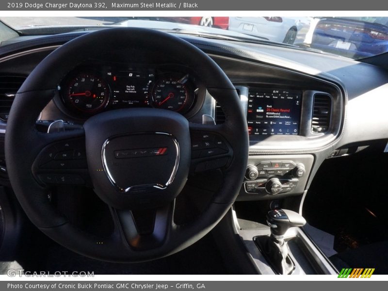 Maximum Steel Metallic / Black 2019 Dodge Charger Daytona 392