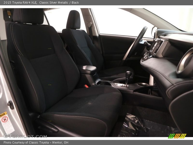 Classic Silver Metallic / Black 2015 Toyota RAV4 XLE