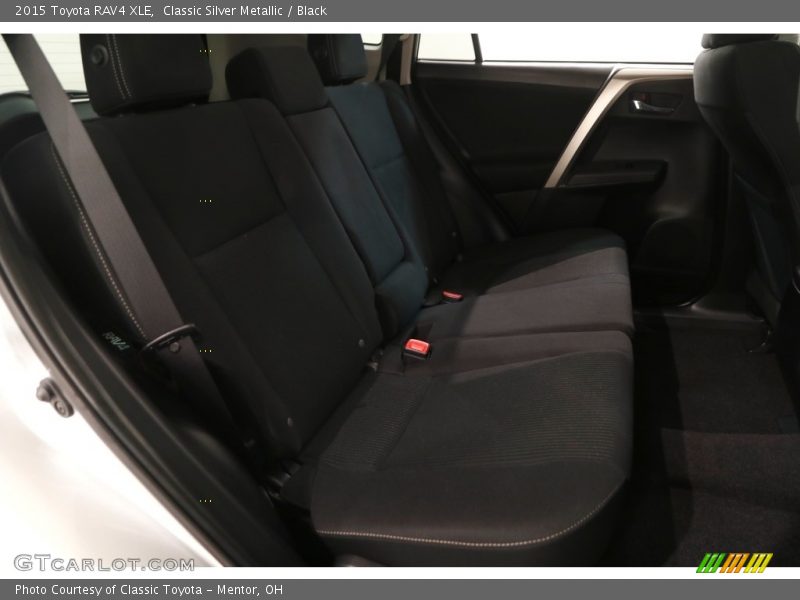 Classic Silver Metallic / Black 2015 Toyota RAV4 XLE