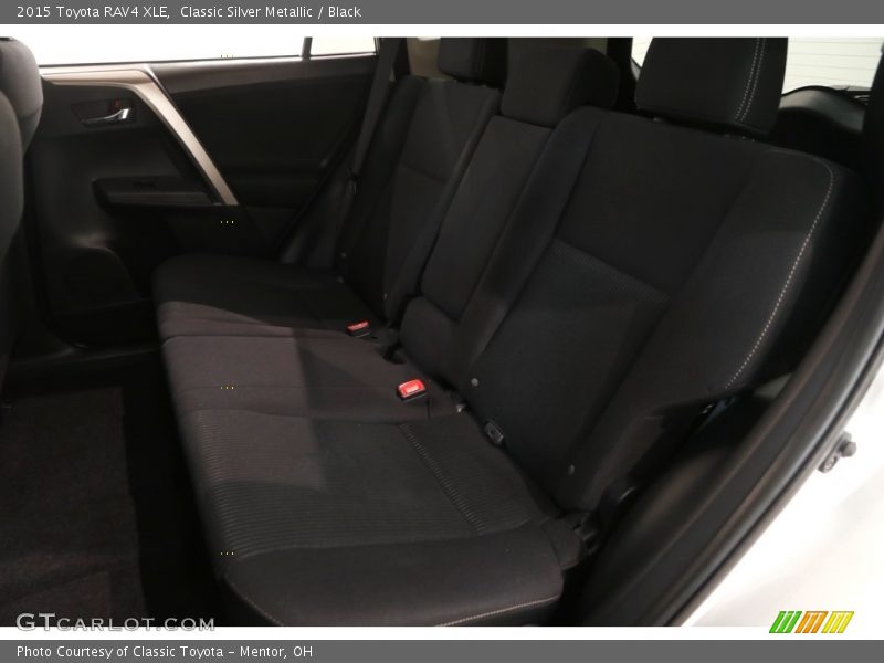 Classic Silver Metallic / Black 2015 Toyota RAV4 XLE