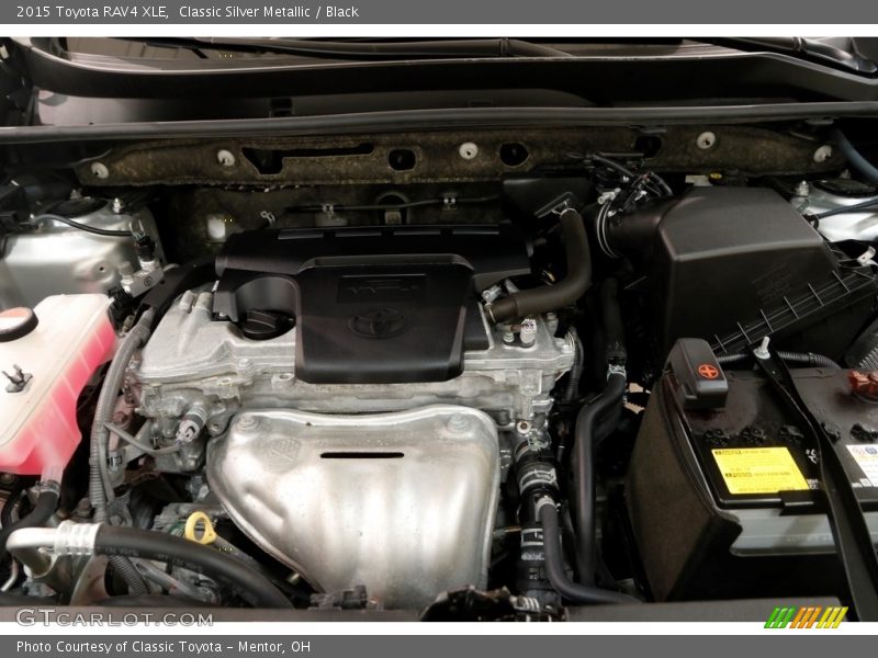 Classic Silver Metallic / Black 2015 Toyota RAV4 XLE