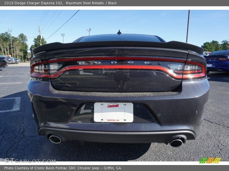 Maximum Steel Metallic / Black 2019 Dodge Charger Daytona 392