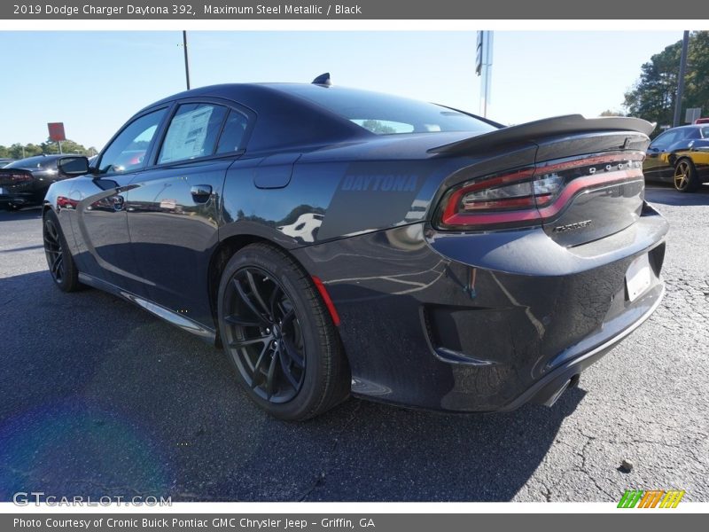 Maximum Steel Metallic / Black 2019 Dodge Charger Daytona 392