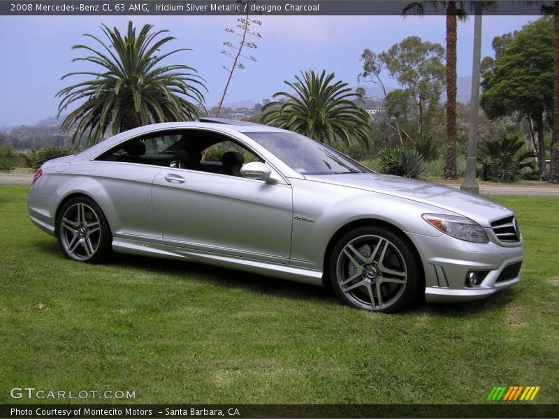 Iridium Silver Metallic / designo Charcoal 2008 Mercedes-Benz CL 63 AMG