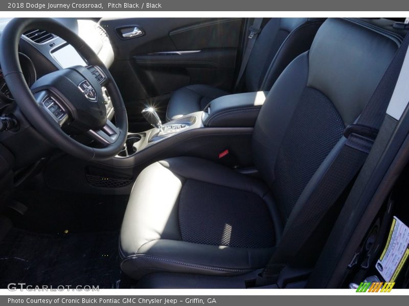 Pitch Black / Black 2018 Dodge Journey Crossroad