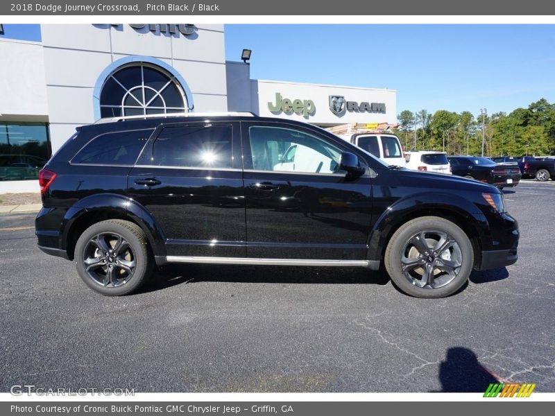 Pitch Black / Black 2018 Dodge Journey Crossroad