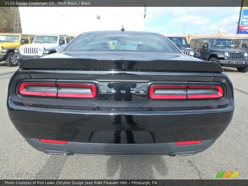 Pitch Black / Black 2019 Dodge Challenger GT