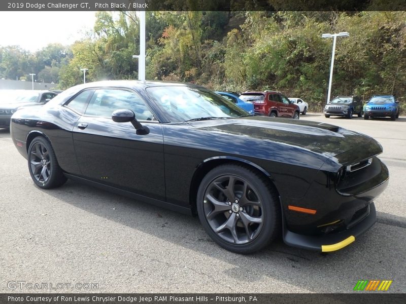 Pitch Black / Black 2019 Dodge Challenger GT