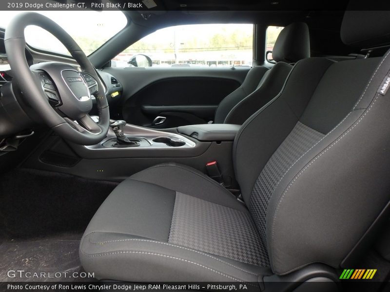 Front Seat of 2019 Challenger GT