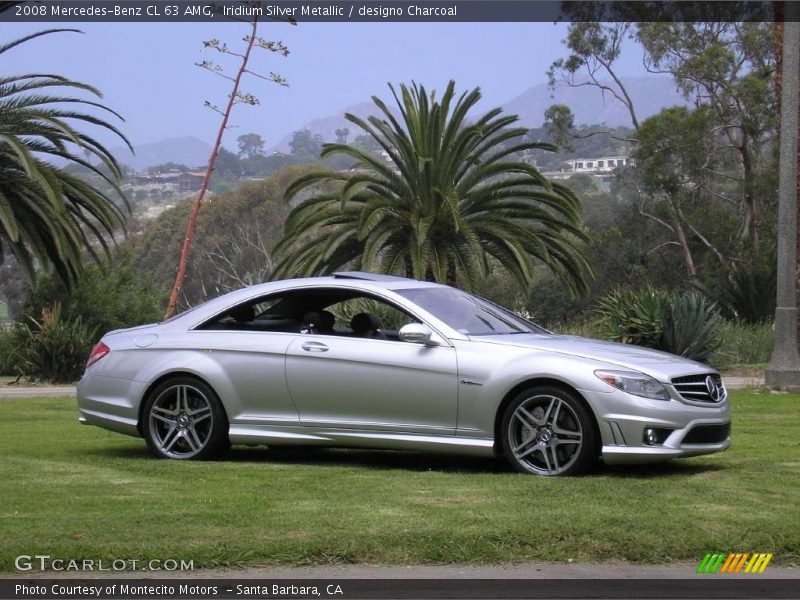 Iridium Silver Metallic / designo Charcoal 2008 Mercedes-Benz CL 63 AMG