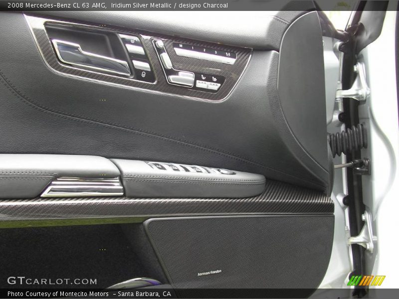 Iridium Silver Metallic / designo Charcoal 2008 Mercedes-Benz CL 63 AMG