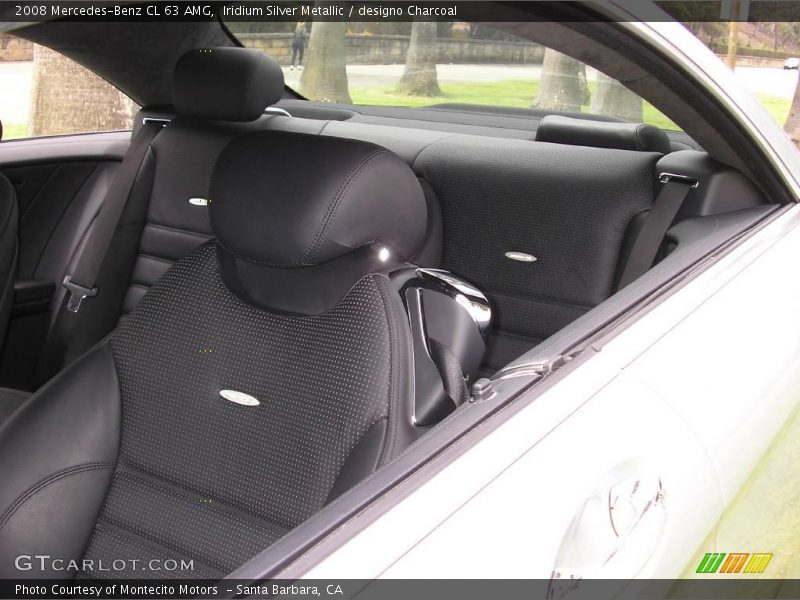 Iridium Silver Metallic / designo Charcoal 2008 Mercedes-Benz CL 63 AMG