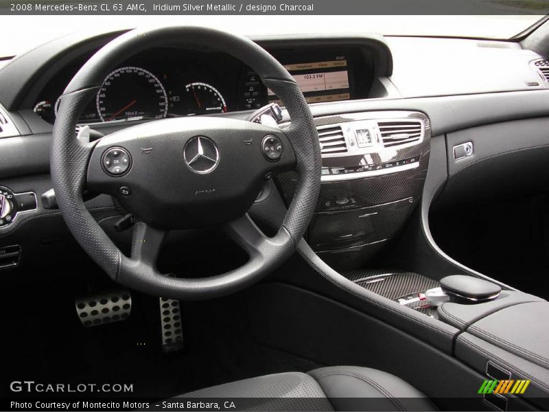 Iridium Silver Metallic / designo Charcoal 2008 Mercedes-Benz CL 63 AMG
