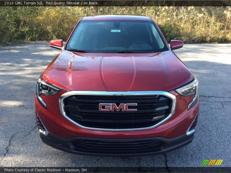 Red Quartz Tintcoat / Jet Black 2019 GMC Terrain SLE